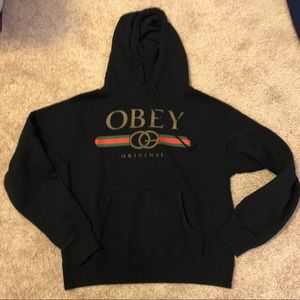 Obey sweatshirt size large